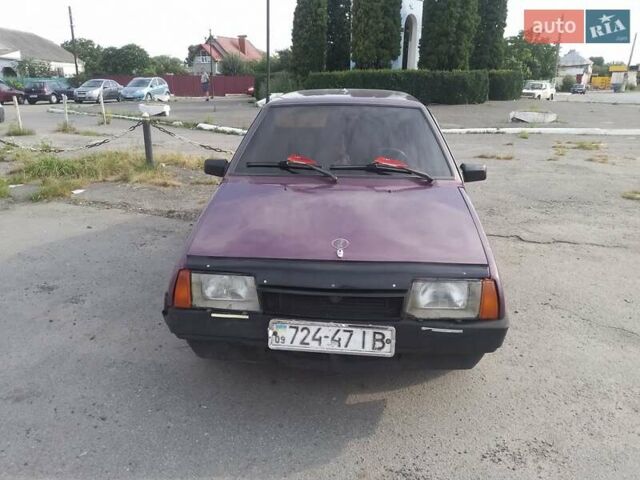 Красный ВАЗ 21099, объемом двигателя 1.5 л и пробегом 200 тыс. км за 750 $, фото 5 на Automoto.ua
