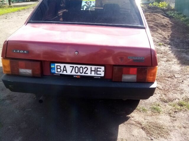 Червоний ВАЗ 21099, об'ємом двигуна 1.5 л та пробігом 1000 тис. км за 1100 $, фото 2 на Automoto.ua