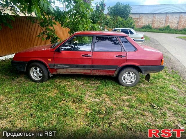 Красный ВАЗ 21099, объемом двигателя 1.5 л и пробегом 0 тыс. км за 1080 $, фото 4 на Automoto.ua