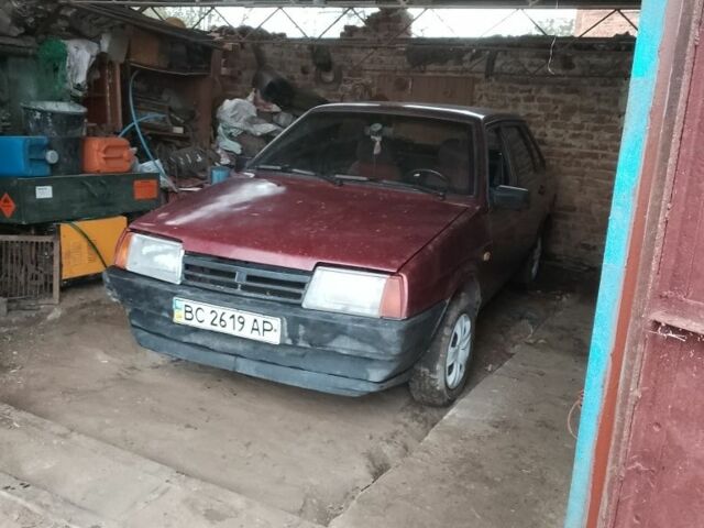 Красный ВАЗ 21099, объемом двигателя 1.5 л и пробегом 1 тыс. км за 750 $, фото 7 на Automoto.ua