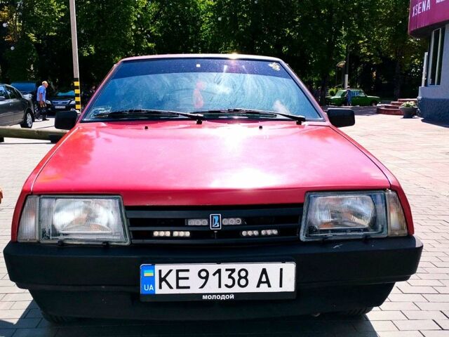 Красный ВАЗ 21099, объемом двигателя 1.5 л и пробегом 72 тыс. км за 1499 $, фото 1 на Automoto.ua