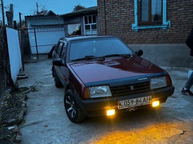 Красный ВАЗ 21099, объемом двигателя 1 л и пробегом 9 тыс. км за 1250 $, фото 8 на Automoto.ua