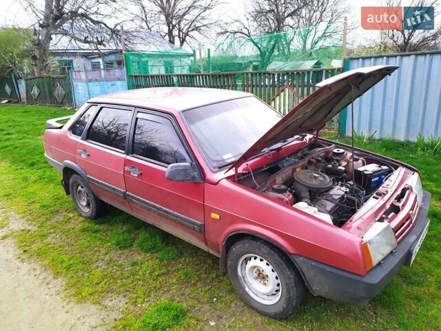 Червоний ВАЗ 21099, об'ємом двигуна 1.5 л та пробігом 217 тис. км за 1750 $, фото 7 на Automoto.ua