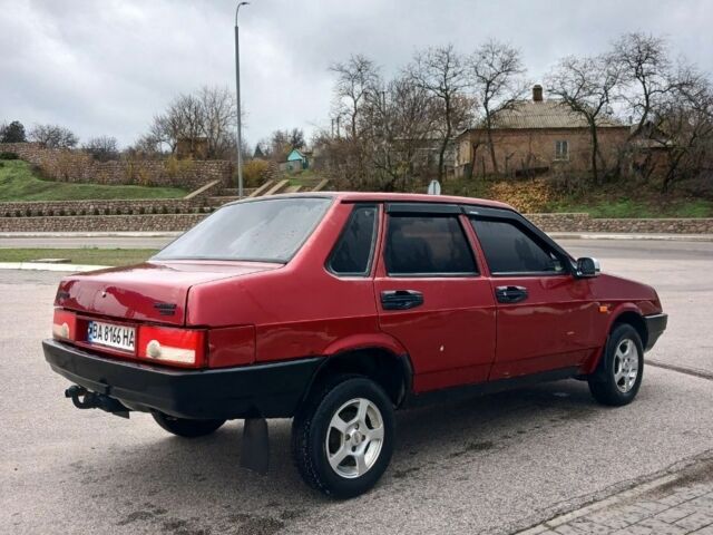 Червоний ВАЗ 21099, об'ємом двигуна 1.5 л та пробігом 280 тис. км за 1100 $, фото 1 на Automoto.ua