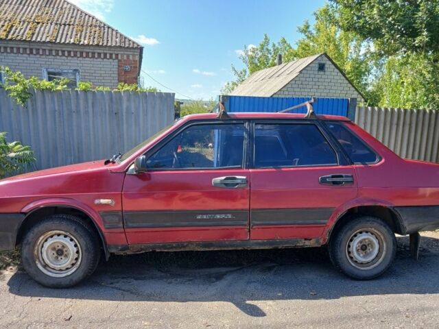Красный ВАЗ 21099, объемом двигателя 0 л и пробегом 3 тыс. км за 534 $, фото 3 на Automoto.ua