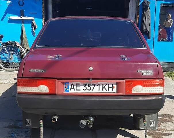Красный ВАЗ 21099, объемом двигателя 1.6 л и пробегом 199 тыс. км за 1000 $, фото 3 на Automoto.ua