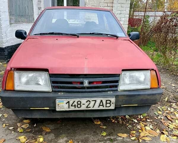 Красный ВАЗ 21099, объемом двигателя 1.5 л и пробегом 24 тыс. км за 834 $, фото 5 на Automoto.ua