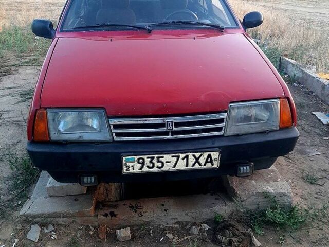 Красный ВАЗ 21099, объемом двигателя 1.5 л и пробегом 0 тыс. км за 950 $, фото 4 на Automoto.ua