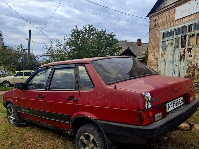 Красный ВАЗ 21099, объемом двигателя 1.5 л и пробегом 0 тыс. км за 500 $, фото 1 на Automoto.ua