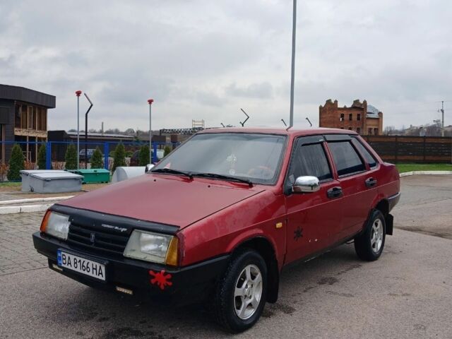 Червоний ВАЗ 21099, об'ємом двигуна 1.5 л та пробігом 280 тис. км за 1100 $, фото 4 на Automoto.ua