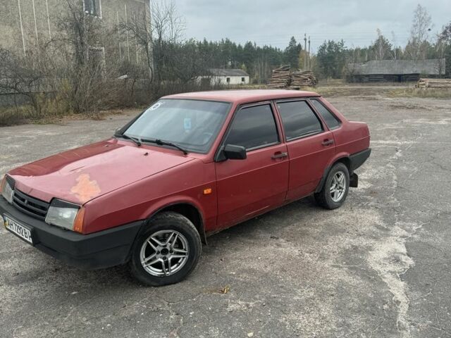 Красный ВАЗ 21099, объемом двигателя 1.5 л и пробегом 3 тыс. км за 737 $, фото 2 на Automoto.ua