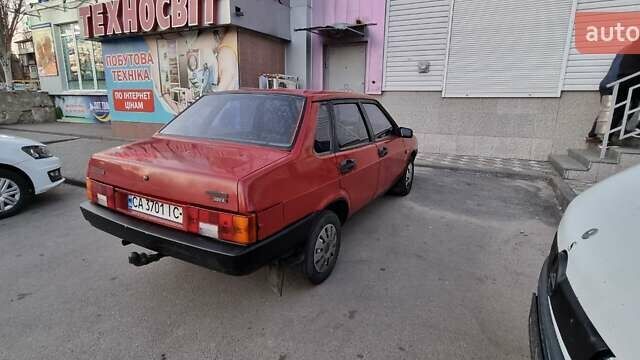 Красный ВАЗ 21099, объемом двигателя 1.5 л и пробегом 168 тыс. км за 1500 $, фото 1 на Automoto.ua