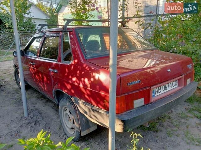 Красный ВАЗ 21099, объемом двигателя 1.5 л и пробегом 69 тыс. км за 750 $, фото 7 на Automoto.ua