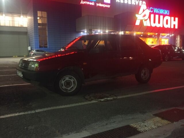 Красный ВАЗ 21099, объемом двигателя 1.3 л и пробегом 168 тыс. км за 947 $, фото 9 на Automoto.ua