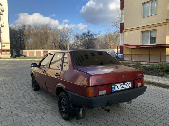 Червоний ВАЗ 21099, об'ємом двигуна 1.5 л та пробігом 100 тис. км за 600 $, фото 3 на Automoto.ua