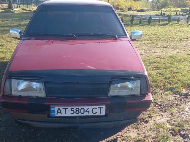 Красный ВАЗ 21099, объемом двигателя 1.5 л и пробегом 322 тыс. км за 750 $, фото 6 на Automoto.ua