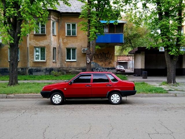 Червоний ВАЗ 21099, об'ємом двигуна 1.5 л та пробігом 1 тис. км за 1750 $, фото 4 на Automoto.ua