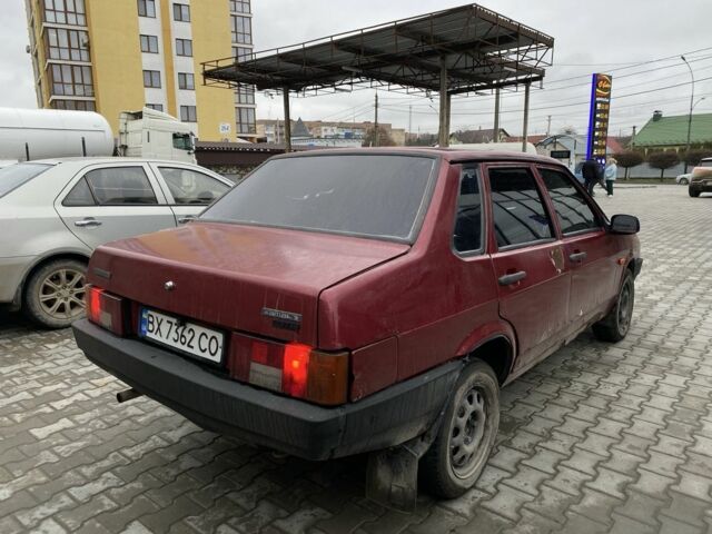 Красный ВАЗ 21099, объемом двигателя 0 л и пробегом 138 тыс. км за 473 $, фото 2 на Automoto.ua
