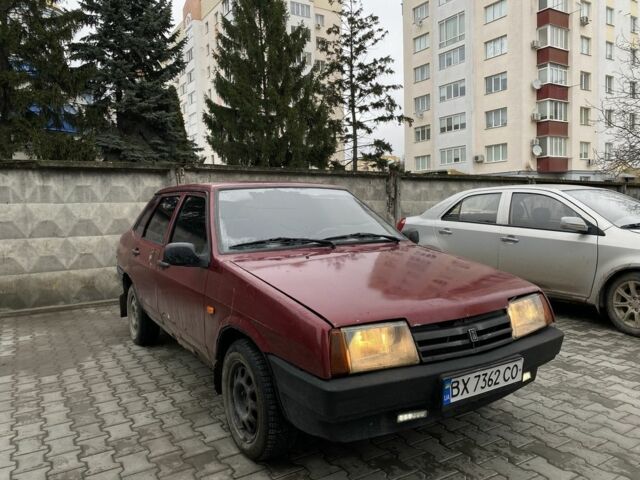 Красный ВАЗ 21099, объемом двигателя 0 л и пробегом 138 тыс. км за 473 $, фото 1 на Automoto.ua