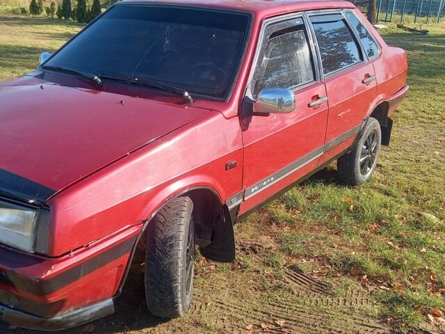 Красный ВАЗ 21099, объемом двигателя 1.5 л и пробегом 322 тыс. км за 750 $, фото 7 на Automoto.ua
