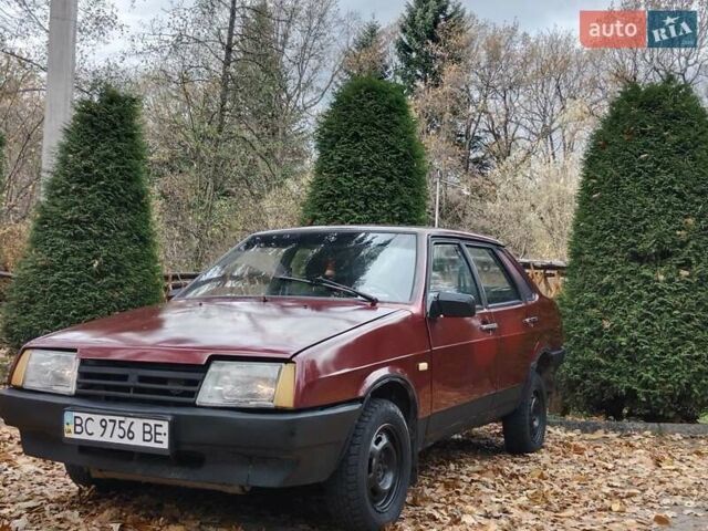 Красный ВАЗ 21099, объемом двигателя 1.46 л и пробегом 55 тыс. км за 900 $, фото 7 на Automoto.ua