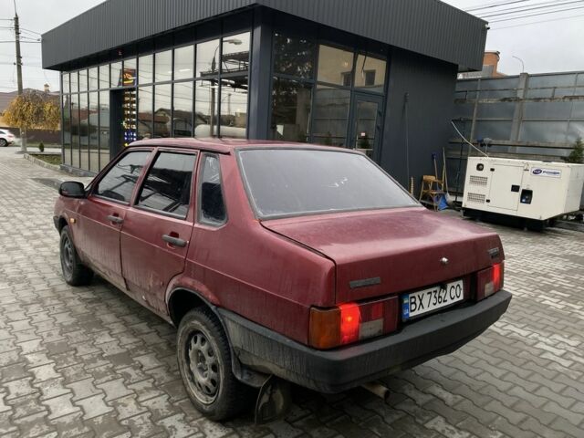 Красный ВАЗ 21099, объемом двигателя 0 л и пробегом 138 тыс. км за 473 $, фото 3 на Automoto.ua