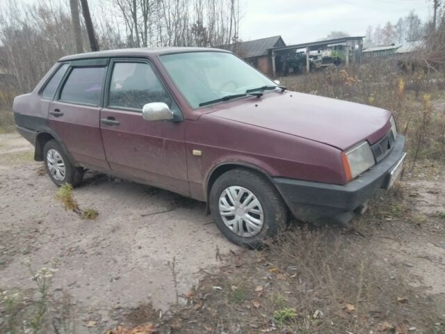 Красный ВАЗ 21099, объемом двигателя 0 л и пробегом 230 тыс. км за 650 $, фото 1 на Automoto.ua