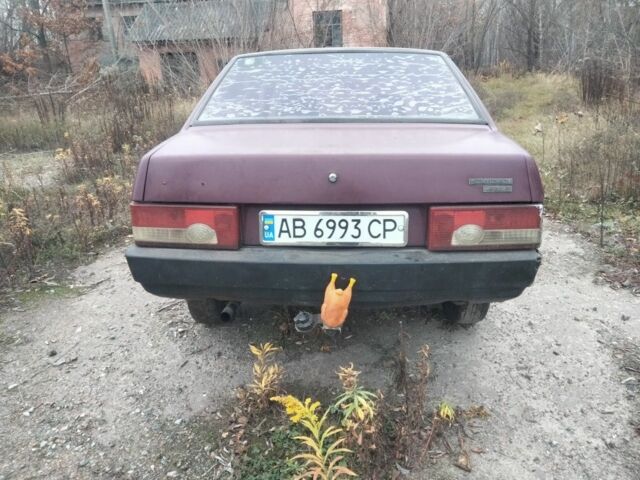 Красный ВАЗ 21099, объемом двигателя 0 л и пробегом 230 тыс. км за 650 $, фото 3 на Automoto.ua