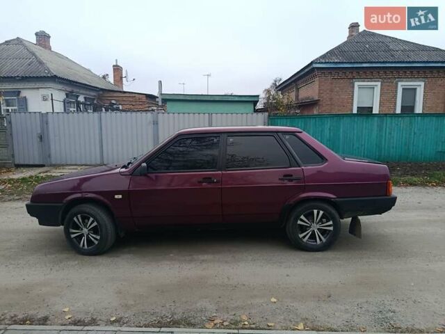 Красный ВАЗ 21099, объемом двигателя 1.5 л и пробегом 68 тыс. км за 1600 $, фото 8 на Automoto.ua