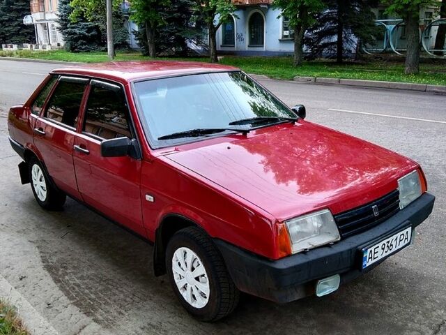 Червоний ВАЗ 21099, об'ємом двигуна 1.5 л та пробігом 1 тис. км за 1750 $, фото 1 на Automoto.ua