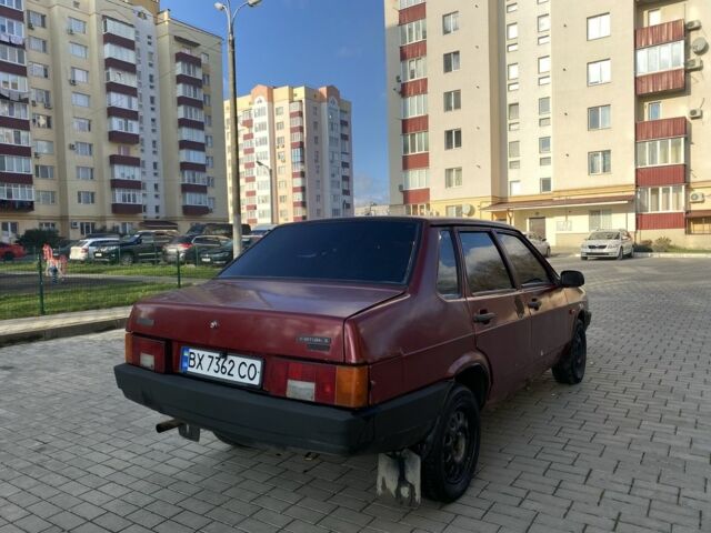 Червоний ВАЗ 21099, об'ємом двигуна 1.5 л та пробігом 100 тис. км за 600 $, фото 2 на Automoto.ua