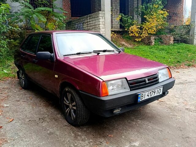 Красный ВАЗ 21099, объемом двигателя 1.5 л и пробегом 168 тыс. км за 1400 $, фото 7 на Automoto.ua