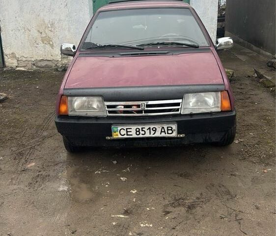 Красный ВАЗ 21099, объемом двигателя 1.5 л и пробегом 304 тыс. км за 1300 $, фото 1 на Automoto.ua