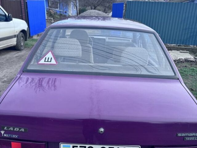 Красный ВАЗ 21099, объемом двигателя 1.5 л и пробегом 65 тыс. км за 1250 $, фото 1 на Automoto.ua