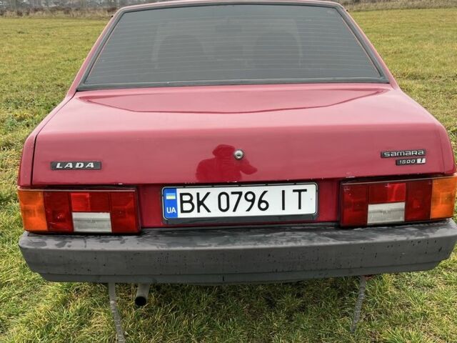 Красный ВАЗ 21099, объемом двигателя 1.5 л и пробегом 156 тыс. км за 1399 $, фото 6 на Automoto.ua