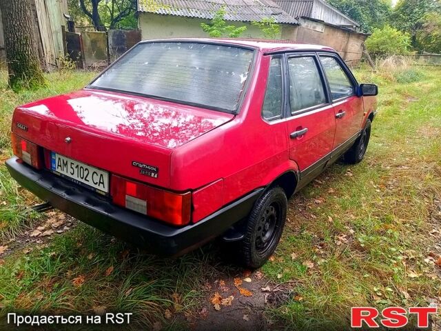 Красный ВАЗ 21099, объемом двигателя 1.5 л и пробегом 99 тыс. км за 1250 $, фото 4 на Automoto.ua
