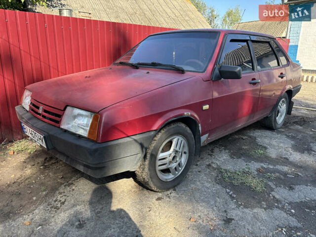 Червоний ВАЗ 21099, об'ємом двигуна 1.5 л та пробігом 263 тис. км за 2500 $, фото 1 на Automoto.ua