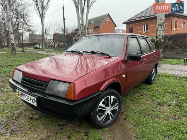 Красный ВАЗ 21099, объемом двигателя 1.5 л и пробегом 200 тыс. км за 1800 $, фото 10 на Automoto.ua