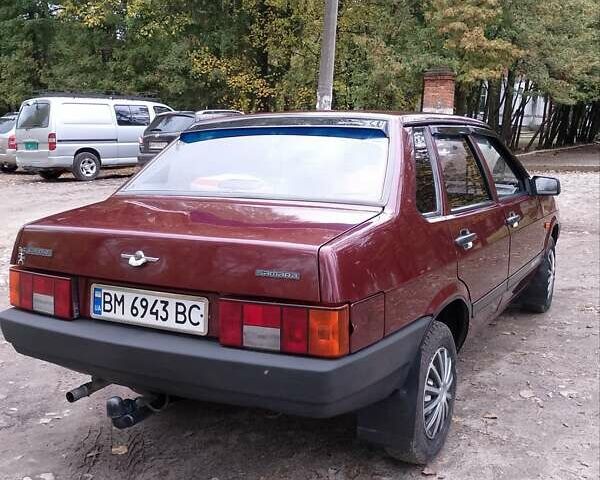 Красный ВАЗ 21099, объемом двигателя 1.5 л и пробегом 118 тыс. км за 2300 $, фото 2 на Automoto.ua