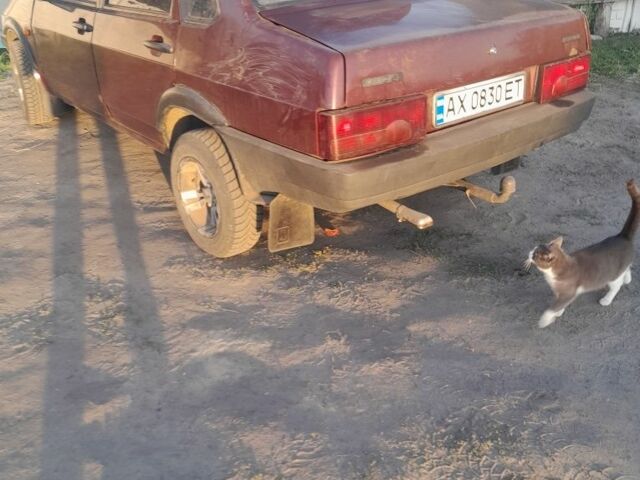 Красный ВАЗ 21099, объемом двигателя 1.5 л и пробегом 3 тыс. км за 1182 $, фото 3 на Automoto.ua