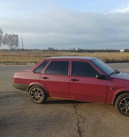 Червоний ВАЗ 21099, об'ємом двигуна 1.5 л та пробігом 185 тис. км за 1800 $, фото 1 на Automoto.ua