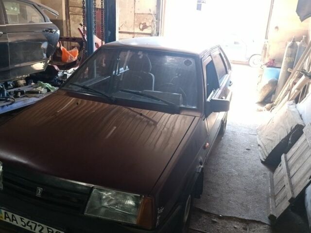 Червоний ВАЗ 21099, об'ємом двигуна 1.5 л та пробігом 203 тис. км за 450 $, фото 1 на Automoto.ua