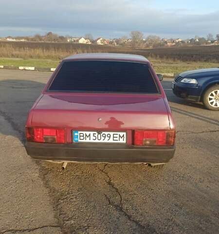 Червоний ВАЗ 21099, об'ємом двигуна 1.5 л та пробігом 185 тис. км за 1800 $, фото 3 на Automoto.ua