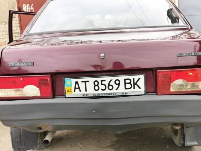 Красный ВАЗ 21099, объемом двигателя 1.5 л и пробегом 163 тыс. км за 999 $, фото 2 на Automoto.ua