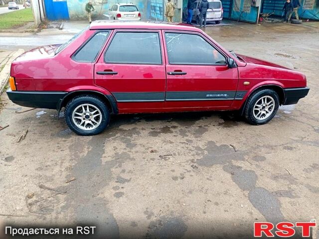 Червоний ВАЗ 21099, об'ємом двигуна 1.5 л та пробігом 215 тис. км за 1600 $, фото 7 на Automoto.ua