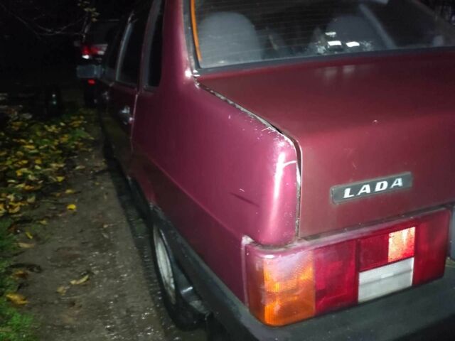 Красный ВАЗ 21099, объемом двигателя 0 л и пробегом 200 тыс. км за 750 $, фото 1 на Automoto.ua