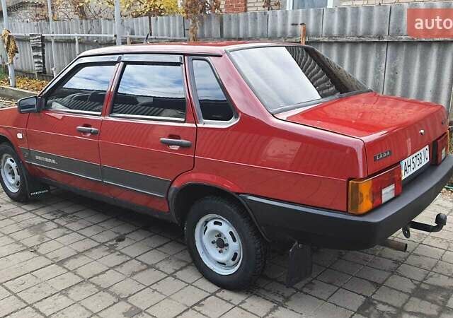 Красный ВАЗ 21099, объемом двигателя 1.5 л и пробегом 139 тыс. км за 1700 $, фото 14 на Automoto.ua