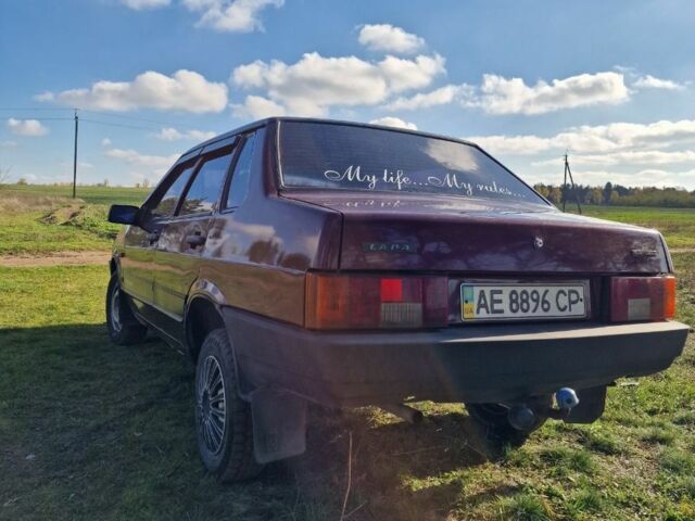 Червоний ВАЗ 21099, об'ємом двигуна 1.5 л та пробігом 189 тис. км за 1548 $, фото 2 на Automoto.ua