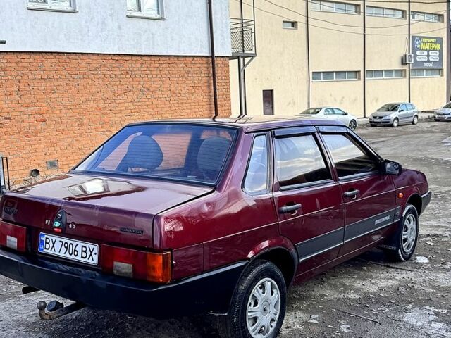 Красный ВАЗ 21099, объемом двигателя 1.5 л и пробегом 0 тыс. км за 1250 $, фото 2 на Automoto.ua