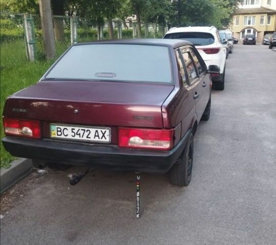 Красный ВАЗ 21099, объемом двигателя 0 л и пробегом 181 тыс. км за 1000 $, фото 5 на Automoto.ua